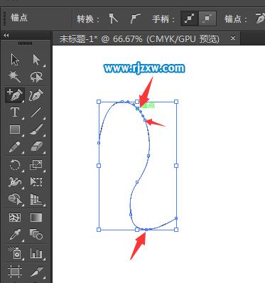 ai钢笔工具怎么调整锚点缩略图