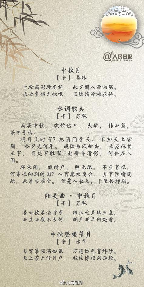 描写月亮的古诗20首缩略图