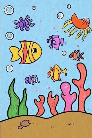画海底世界的视频缩略图