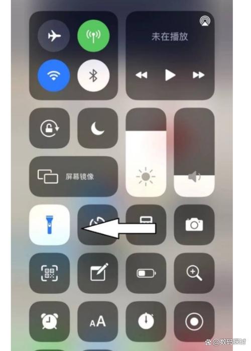 苹果锁屏打不开手电筒缩略图