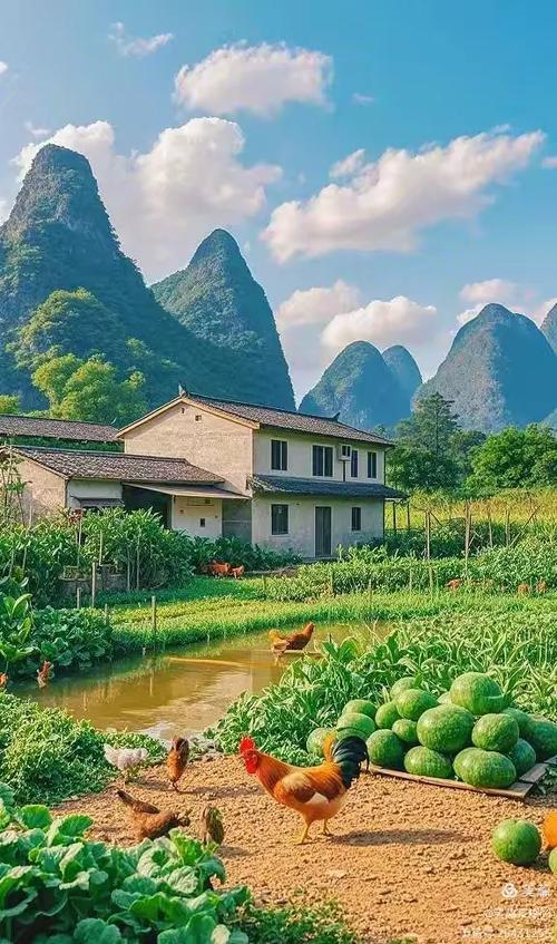 乡村图片风景田园游戏截图