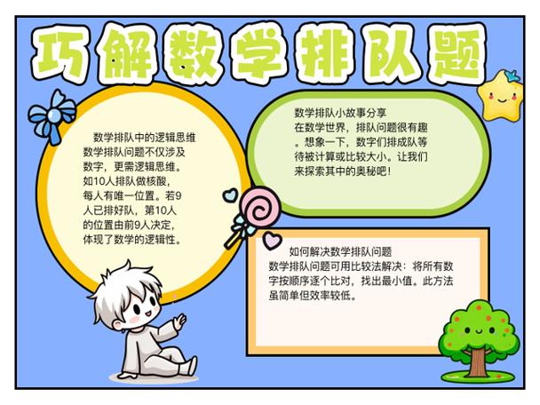 排队数学题解题规律 小学二年级缩略图