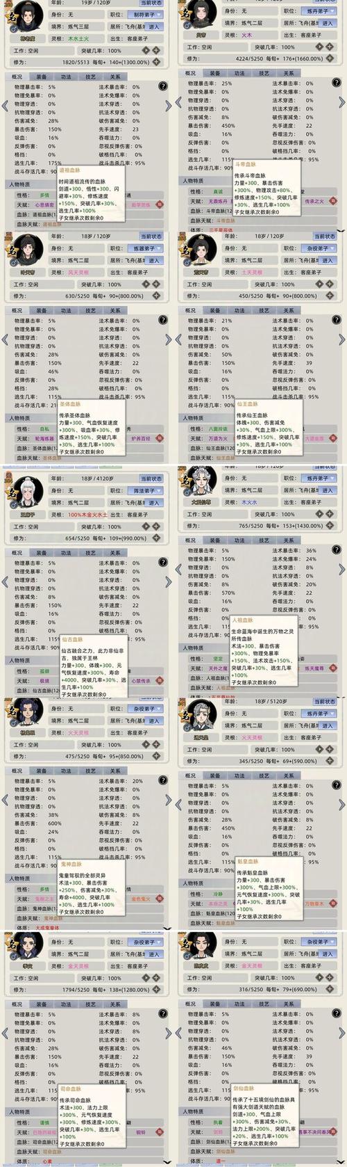 天赋模拟器12.0游戏截图