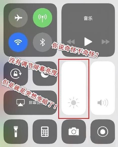 苹果x屏幕突然变暗缩略图