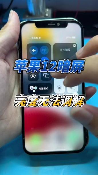苹果手机突然变暗缩略图