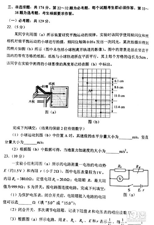 2021年高考理综真题答案缩略图