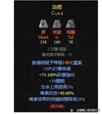 暗黑2符文之语头盔3孔缩略图