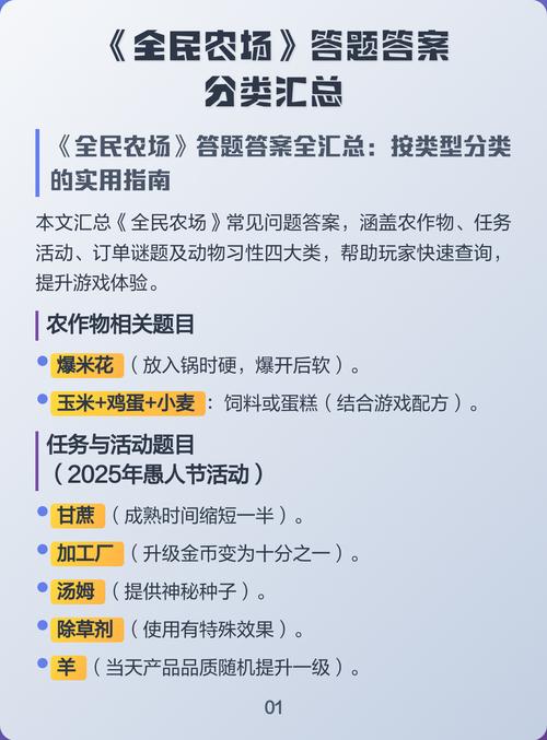全民农场答题答案缩略图