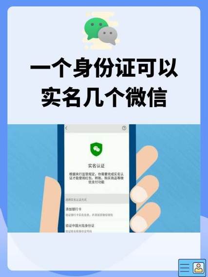 微信实名认证可以认证几个缩略图