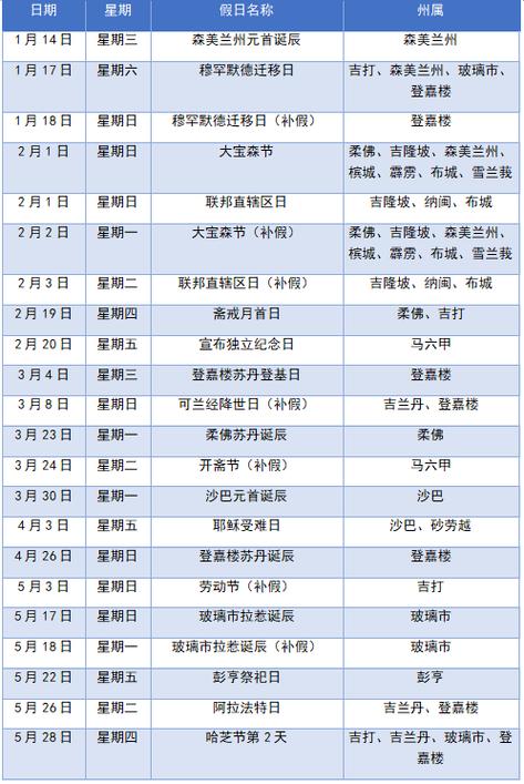 2026马年寒假计划表图缩略图