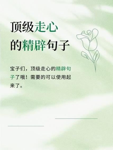 7080最精辟人生短句缩略图
