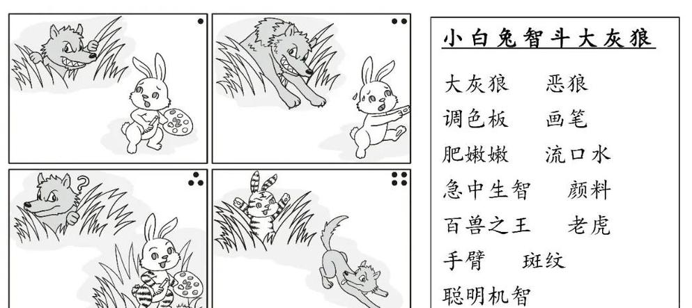小白兔与大灰狼的故事文字版缩略图