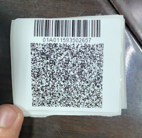 二维码怎样打印出来缩略图