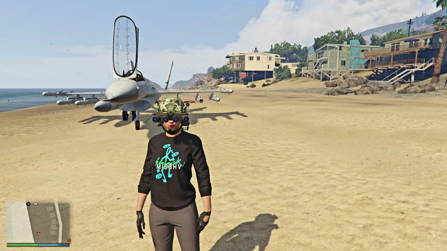 gta5热成像瞄准镜游戏截图