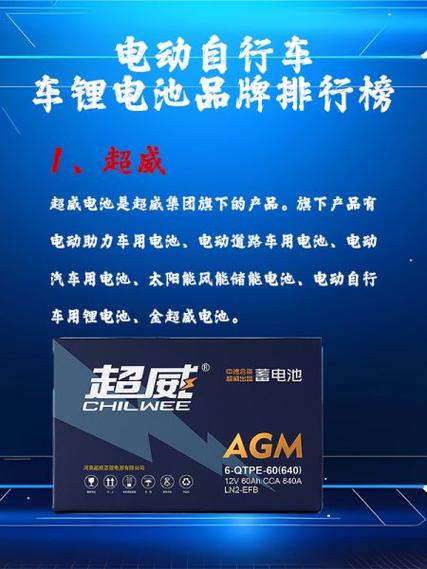 电动车电池十大排名缩略图