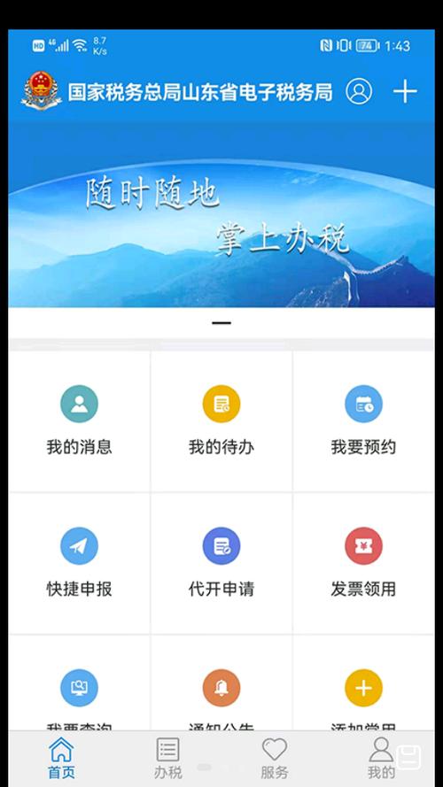 山东国家税务总局电子税务局游戏截图