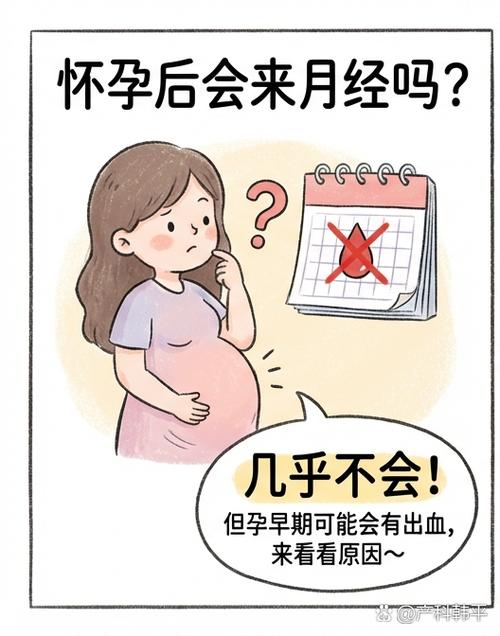 怀孕会来月经吗是怎么回事缩略图