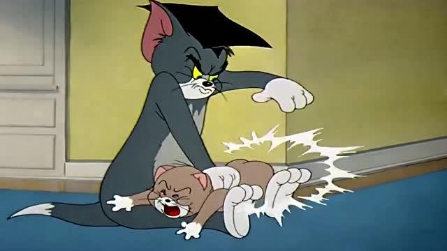 猫和老鼠打屁股表情包缩略图