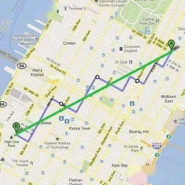 曼哈顿距离和欧式距离的计算方法游戏截图