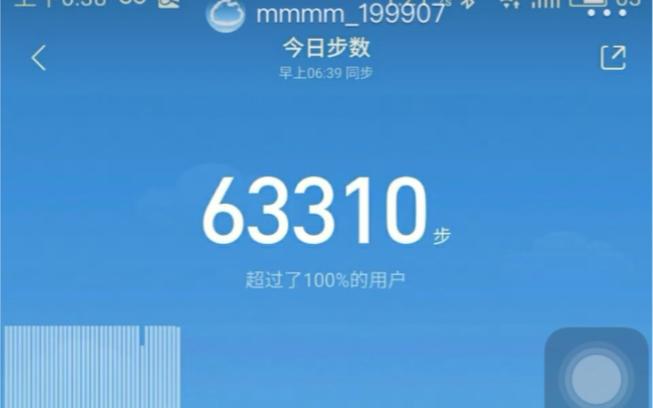 iPhone运动步数桌面显示缩略图