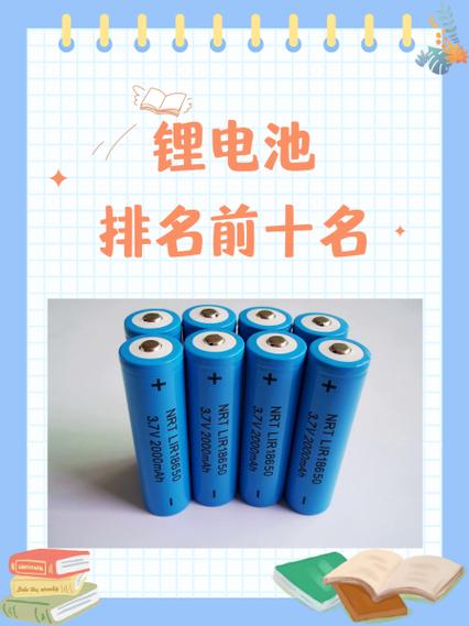 十大锂电池排名前十名缩略图
