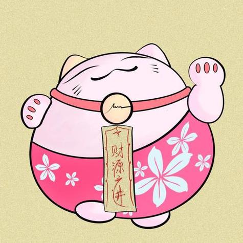 招财猫吉祥语缩略图