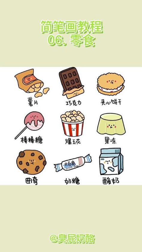 一二三年级画小零食缩略图