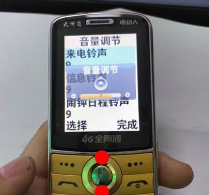 老年机通话音量调节在哪里游戏截图