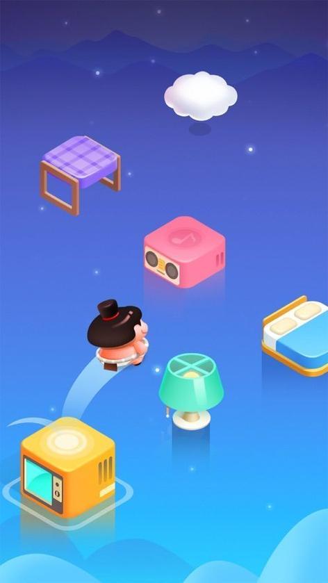 跳跳方块游戏领红包赚钱游戏截图