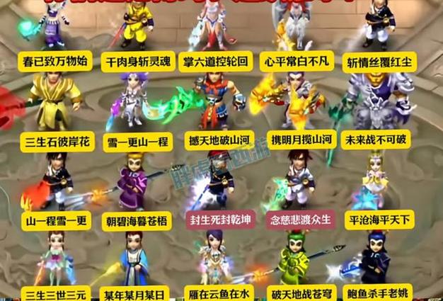 梦幻西游唯美名字缩略图