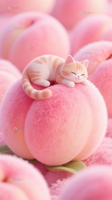 熟睡的小猫咪桃子移植缩略图