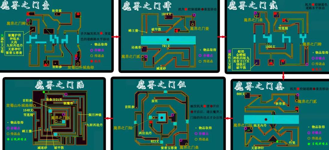 仙剑奇侠传问情篇地图缩略图