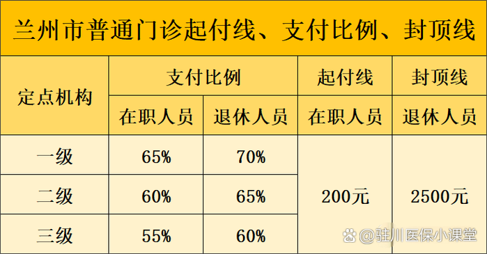 甘肃城镇居民医疗保险报销标准缩略图