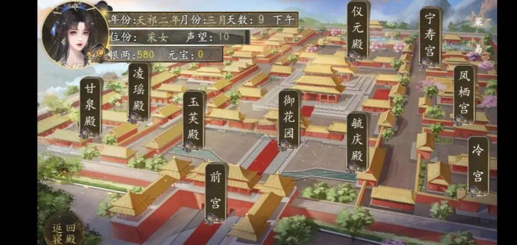 后宫倾凰攻略游戏截图