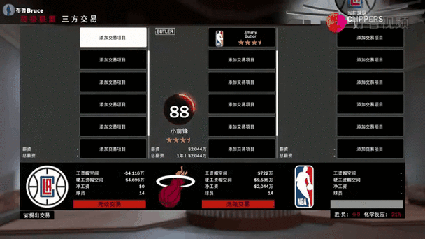 nba2k19王朝模式交易图标