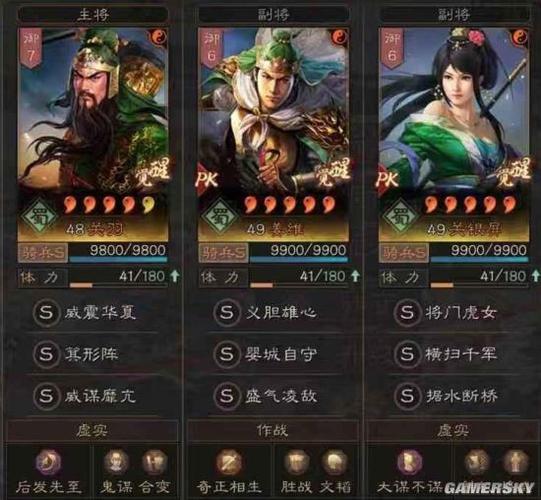 三国志战略版蜀骑最强阵容缩略图