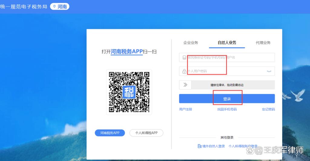 河南省电子税务局登录游戏截图
