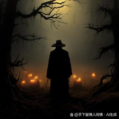 阴暗房间中的孤独女孩