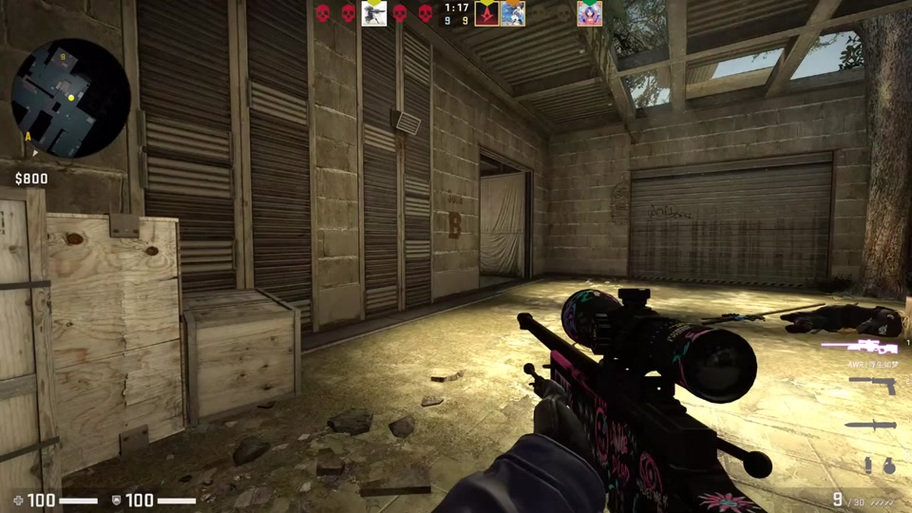 csgo狙怎么设置按住开镜缩略图