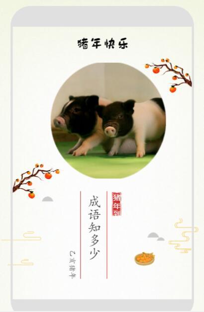 猪年成语大全吉祥语游戏截图