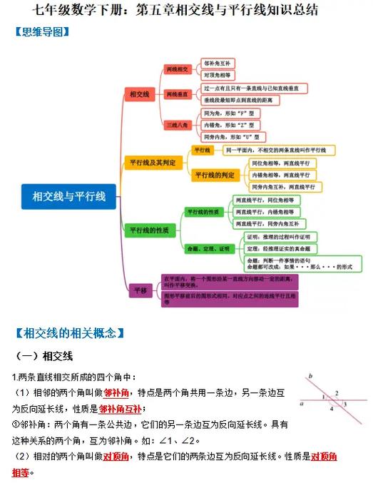 初中数学知识点总结缩略图