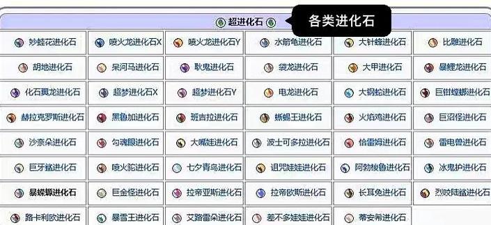 mega进化种族值一览缩略图