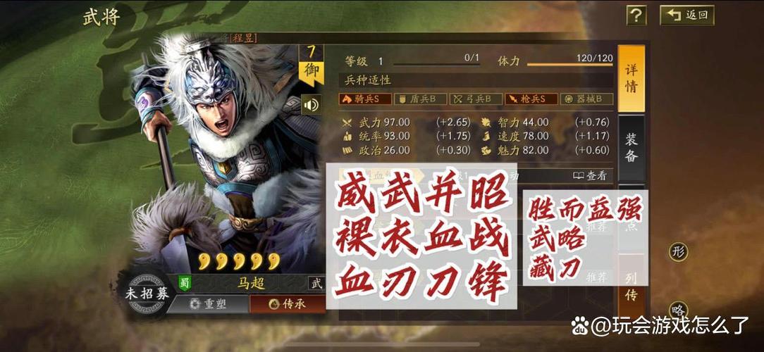 三国志战略版马超阵容攻略游戏截图