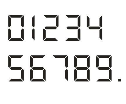 时钟数字是什么字体缩略图