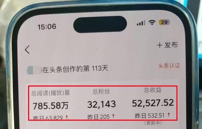 今日头条多少阅读量才有收益缩略图