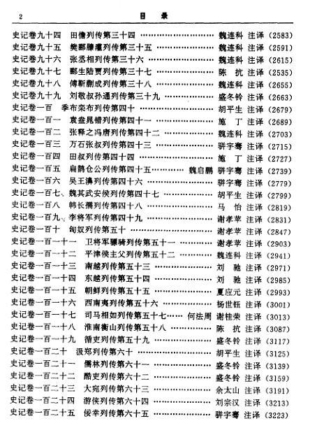 史记130篇目录列表图标