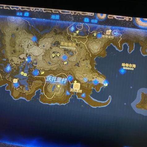 荒野之息 全村庄地图图标