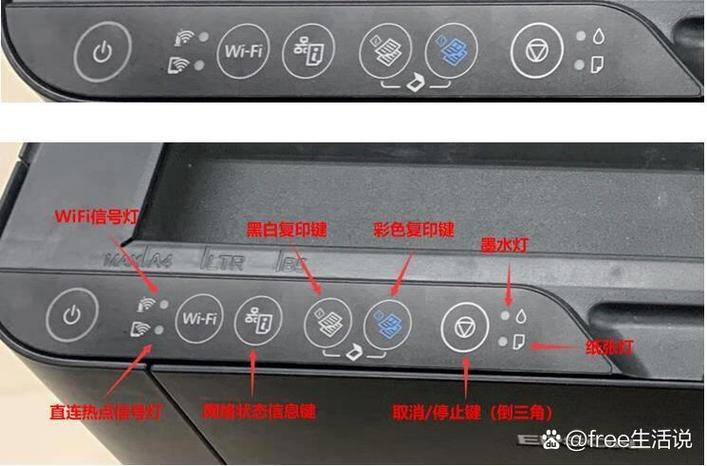 爱普生打印机上的图标意思缩略图