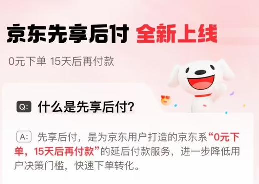 京东0元下单15天先用后付什么意思游戏截图