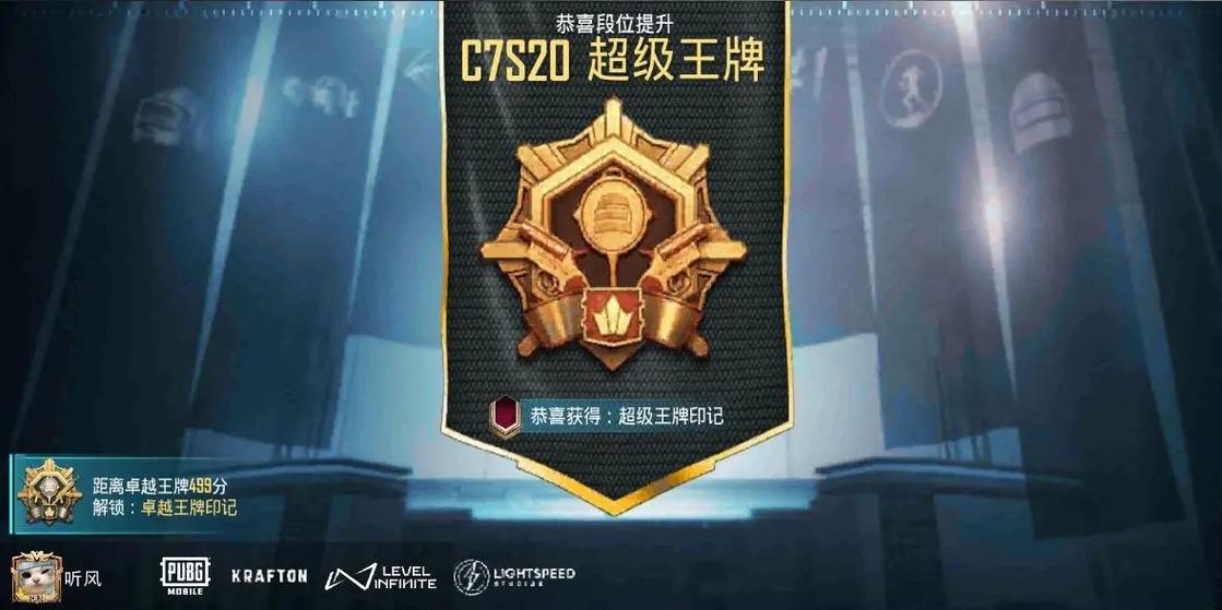 绝地求生王牌是什么图标